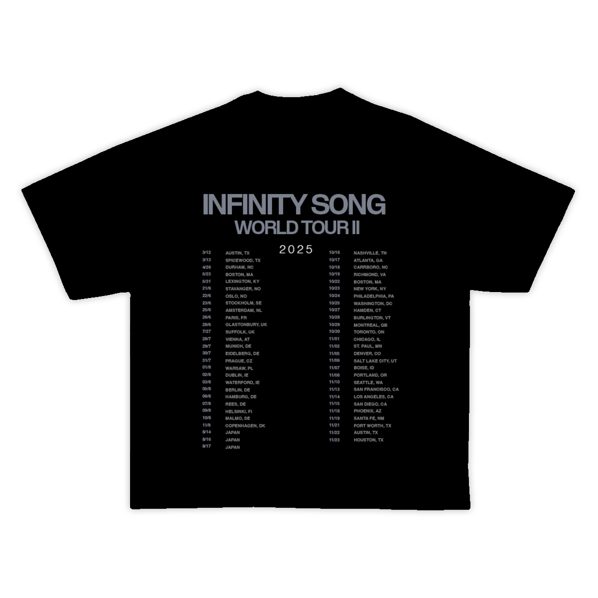 World Tour II Tee